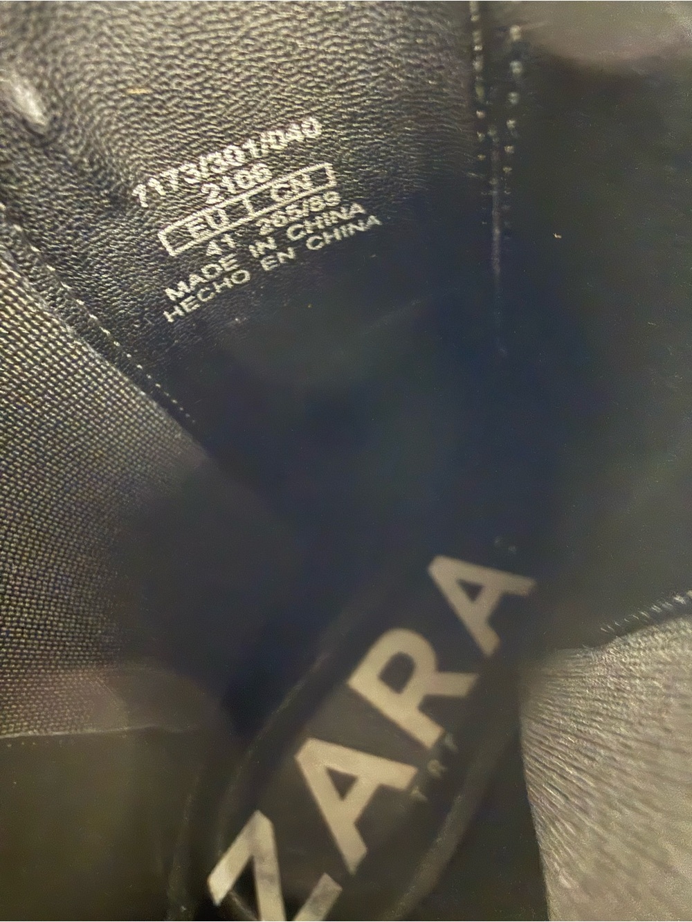 Zara | Trafaluc Chelsea Studded Ankle Boots | Black | EU 41 | US‎ 10–10.5 - Picture 5 of 9